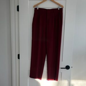 Maurices Burgundy Trousers
